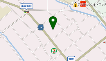 ドラッグストアモリ 南里店の地図画像