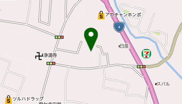 ドラッグストアモリ 七北田店の地図画像