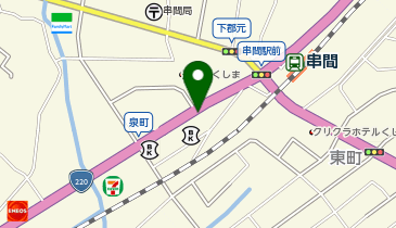 ドラッグストアモリ 串間店の地図画像