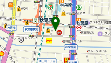 カラオケ ビッグエコー秋葉原中央口駅前店の地図画像