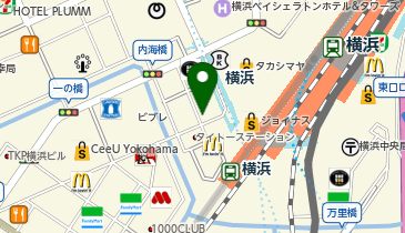 カラオケ ビッグエコー横浜相鉄口駅前本店の地図画像
