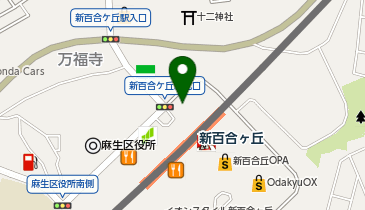 カラオケ ビッグエコー小田急アコルデ新百合ケ丘北館店の地図画像