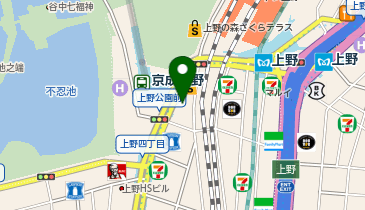 カラオケ ビッグエコー上野駅前店の地図画像