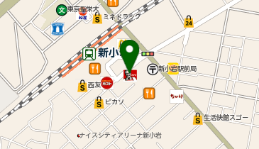 カラオケ ビッグエコー新小岩駅前アーケード店の地図画像