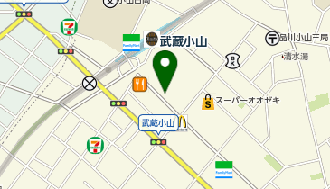 カラオケ ビッグエコー武蔵小山店の地図画像