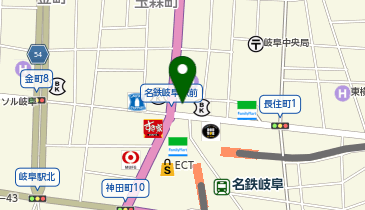 カラオケ ビッグエコー新岐阜駅前店の地図画像