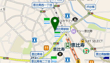 カラオケ ビッグエコー プライム恵比寿2号店の地図画像