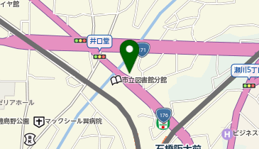 カラオケ ビッグエコー石橋店の地図画像
