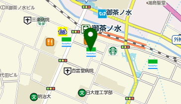 カラオケ ビッグエコー御茶ノ水店の地図画像