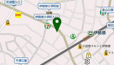 秀英予備校 伊勢原校の地図画像