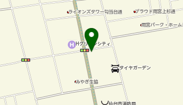 秀英予備校 仙台本部校の地図画像