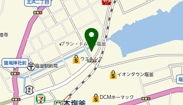 秀英予備校 塩釜校の地図画像