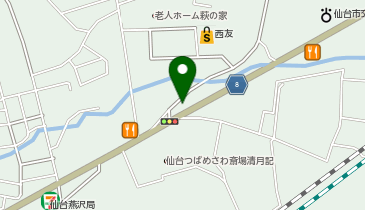 秀英予備校 東仙台校の地図画像