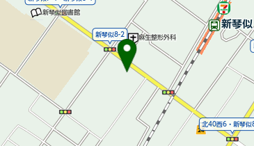 秀英予備校 新琴似駅前校の地図画像