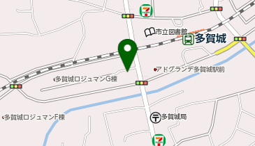 秀英予備校 多賀城校の地図画像