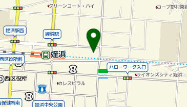 秀英予備校 姪浜校の地図画像