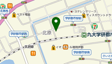 秀英予備校 伊都校の地図画像