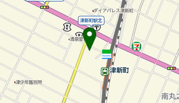 秀英予備校 津新町駅前校の地図画像