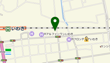 秀英予備校 いわき駅前校の地図画像