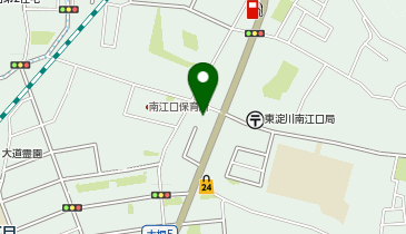 ライフ江口店の地図画像