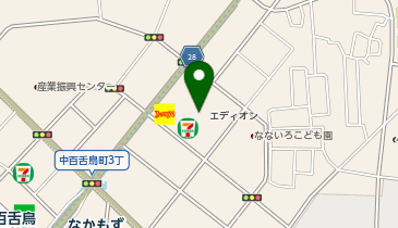 ライフなかもず店の地図画像