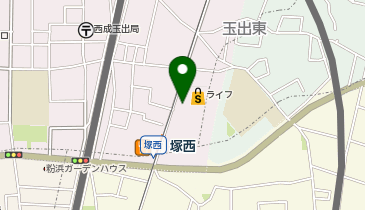 ライフ玉出東店の地図画像