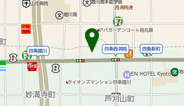 ライフ四条烏丸店の地図画像