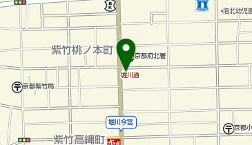 ライフ堀川北山店の地図画像