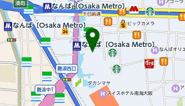 ビオラルなんばマルイ店の地図画像