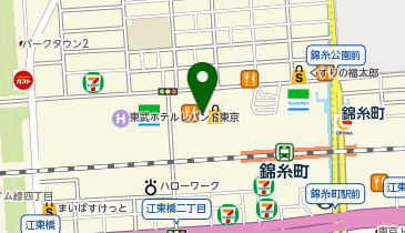 ライフ錦糸町駅前店の地図画像