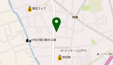 ライフ本一色店の地図画像