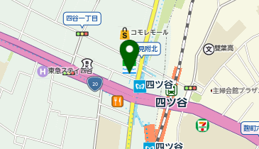 ライフコモレ四谷店の地図画像