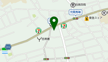 ライフ下目黒店の地図画像