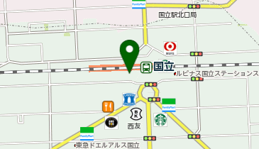 ビオラル国立駅前店の地図画像