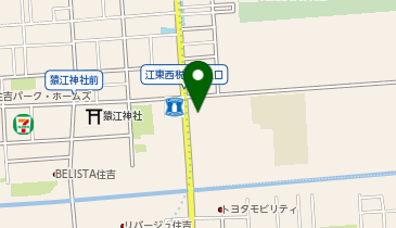 ライフ深川猿江店の地図画像