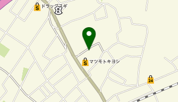 ライフ指扇店の地図画像