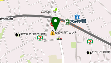 ライフ大泉学園駅前店の地図画像