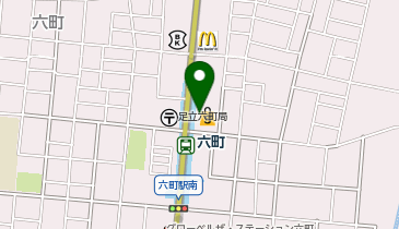 ライフ六町駅前店の地図画像