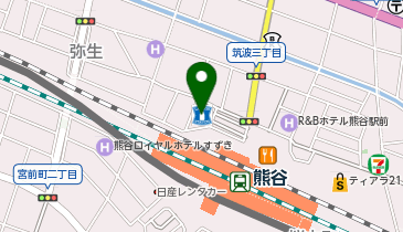 栄光の個別ビザビ 熊谷校の地図画像