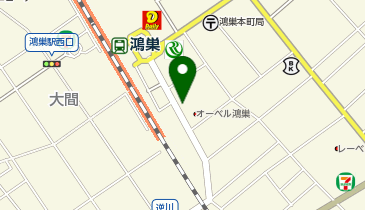 栄光の個別ビザビ 鴻巣校の地図画像