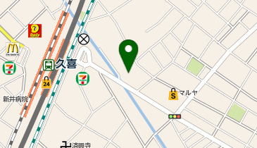 栄光の個別ビザビ 久喜校の地図画像