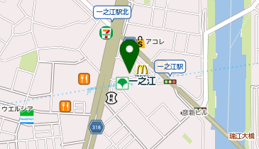 栄光の個別ビザビ 一之江校の地図画像