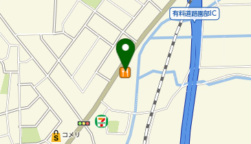 大阪王将 園部店の地図画像