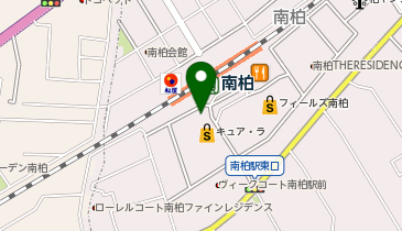 大阪王将 南柏店の地図画像