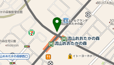 大阪王将 TXGAおおたかの森店の地図画像