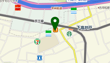 大阪王将 下高井戸店の地図画像