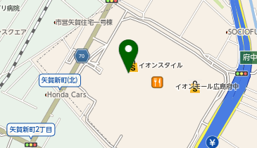 大阪王将 イオンモール広島府中店の地図画像