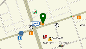 大阪王将 出来島店の地図画像