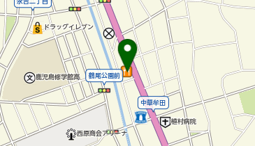 大阪王将 草牟田店の地図画像
