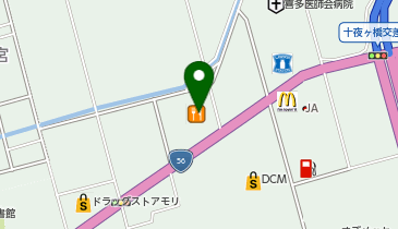 大阪王将 大洲インター店の地図画像